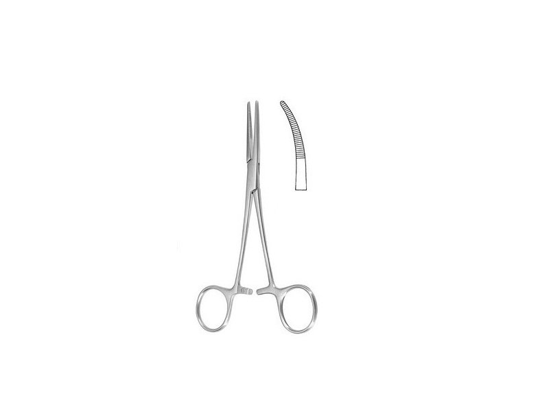 Pinza Kelly Curva